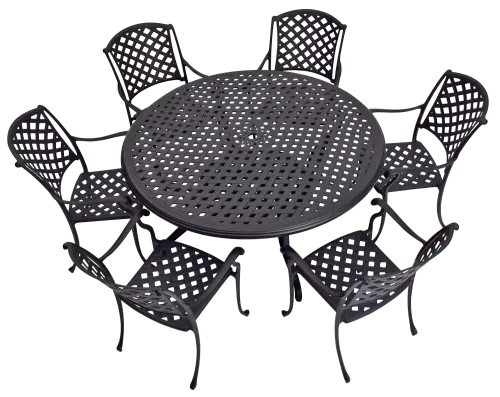 In And OutdoorMatch Garden Chair - Cast Aluminum (105674)