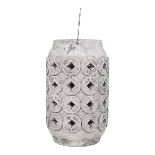 In And OutdoorMatch Lantern - Ø18x29.5cm - Cement (105974)