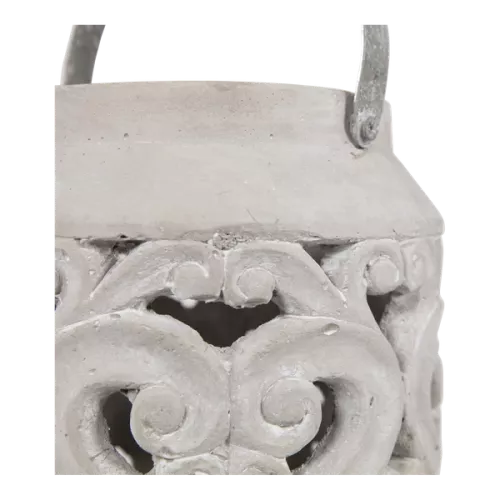 In And OutdoorMatch Lantern - Ø18x23cm - Cement (105975)