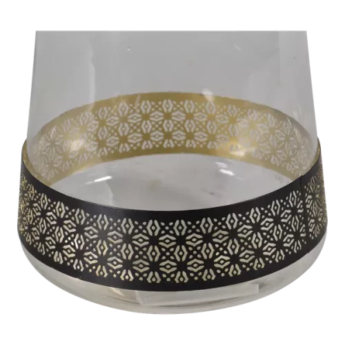 In And OutdoorMatch Lantern - Ø20x30cm - Glass - Steel  (105990)