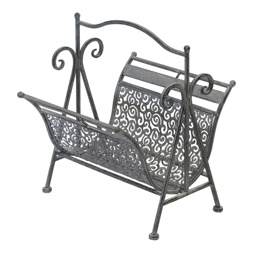 In And OutdoorMatch Magazine holder - 36x35x43 cm - Steel - Grey Wash (105997)