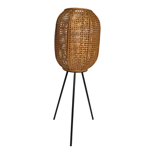 Lantern - On foot -  Natural - Ø32x88cm - Steel