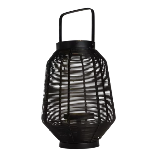 In And OutdoorMatch Lantern - Ø20x28cm - Steel - Black (106058)