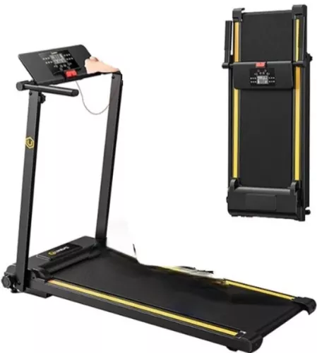 Treadmill - Foldable - Walking belt - running belt - 12 programs - up to 10 km/h - with LCD screen for easy operation