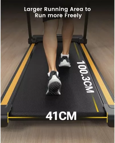 merkloos Treadmill - Foldable - Walking belt - running belt - 12 programs - up to 10 km/h - with LCD screen for easy operation (6151008676699)