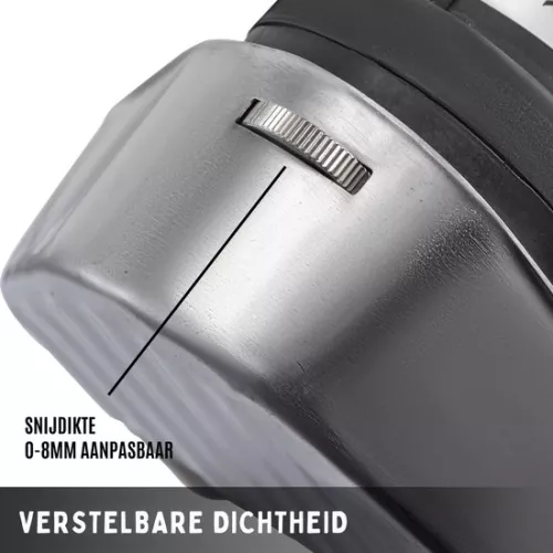 merkloos Electric Kebab/Doner Knife - Ergonomic Grip - Cordless - Slicer - Adjustable Meat Thickness (8721085188583)