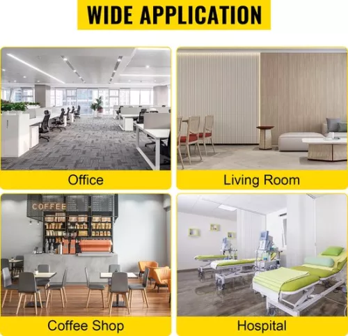 merkloos Curtain Divider Stand, 8 x 10 ft Freestanding Room Divider with 4 Wheels, Aluminum Frame, Blackout Curtain Oxford Bag, Expandable Partition Privacy Screen for Office Conference, Beige (6097718688662)