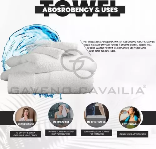 merkloos Bath towels 100x 200 Extra large bath towel 2-piece - 700 g/m² hotel quality Egyptian cotton extra large towels 100 x 180 cm - extra soft bath towel - white bath towels 100x 200 (6150833488446)