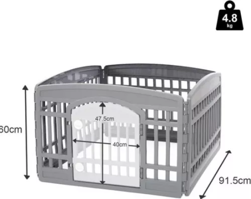 merkloos Cat and Dog Run - Indoor and Outdoor - Foldable - pet friendly - Foldable - Puppy Run (6152527293220)