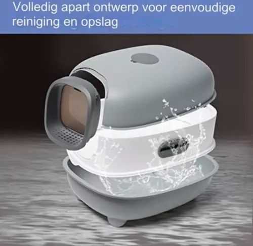 unbranded litter box - Litter box with sieve system - cats - animals - home (6097443148110)