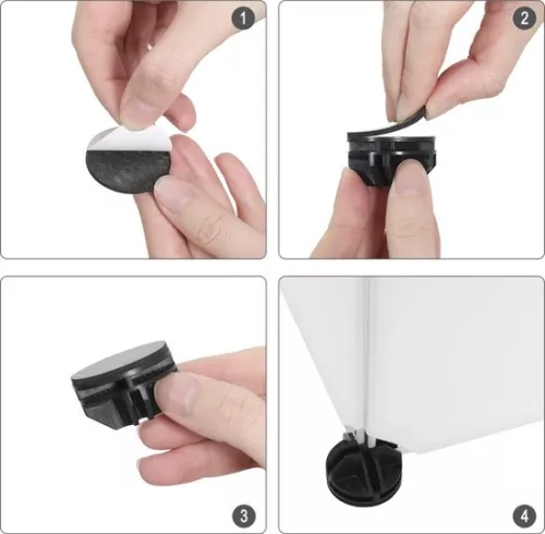 Dripio Animal run with extra floor - sturdy white plastic & metal - spacious & safe - suitable for small animals (8721041508233)