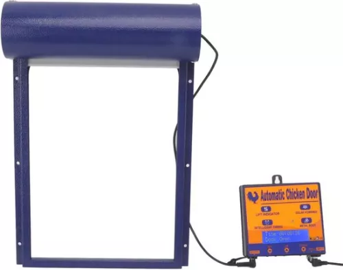 merkloos Automatic Chicken Coop Door Opener with Light Detection and Remote Control - 3-in-1 Solution for Breeding Businesses (8785293916147)