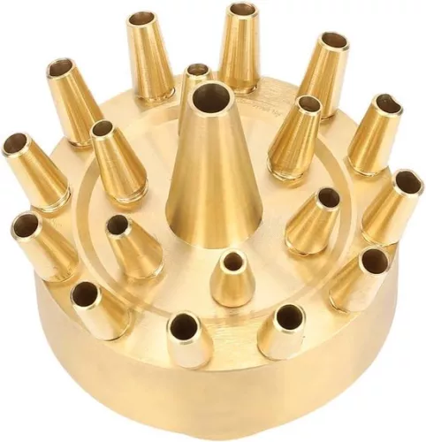 Garden Fountain Spray Nozzle Landscape Sprinkler Spray Nozzle - Copper Fountain Spray Nozzle - Water Spray Nozzles .