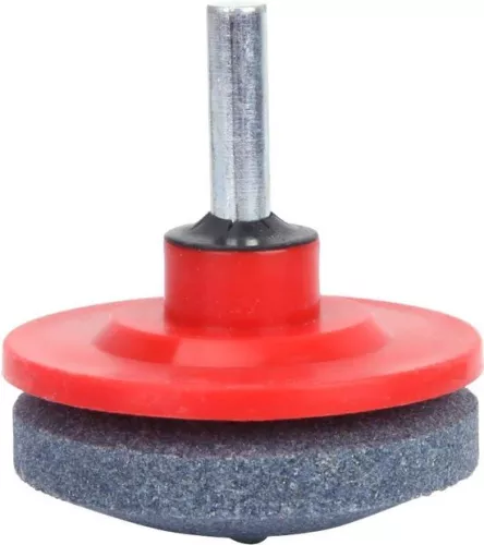 Blauw licht Lawn Mower Blade Sharpener High Efficiency Practical Drill Sharpening Tool - Red . (8785304899551)