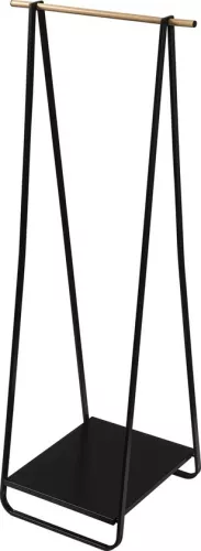 KAMYRA Kamyra® Clothes rack Metal - Clothes hangers / Coat rack - Wood / black 45x54x141 cm (6095553794753)