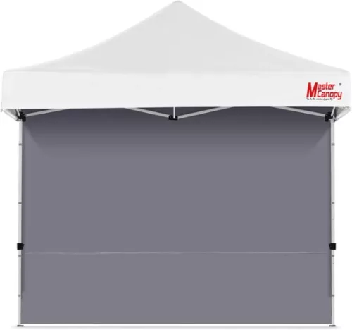 Side Wall Panels for Pop Up Tent - Sun Protection - 1 Pack - Grey - 3 x 3 m