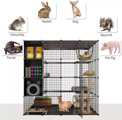 merkloos Cat Crate - Cat Run - Cat Cage - Cat Crate - Cat Crate (6151002693678)