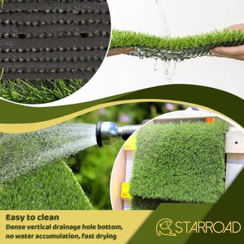 merkloos Tim Artificial Grass for Dogs - Indoor/Outdoor - Potty Training - Patio - Lawn Decoration - 80 x 130 cm - 1 Piece (8785297148186)