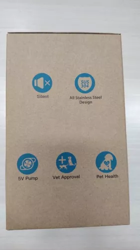 merkloos Water Fountain Stainless Steel - Cat Water Fountain (6152919951943)