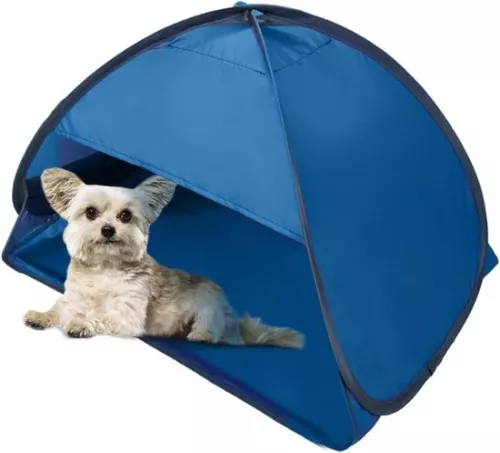 Beach Shelter Pop Up Beach Tent - Portable Sunshade Tent for Anti-UV Windproof Camping Picnic Tent - Blue