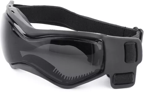 Dog Eye Protection Glasses, Dog Sunglasses, Easy to Put On, Stylish Glasses for Small/Medium Dogs，S，Black