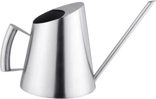 Stainless Steel Watering Can - 1500ml - Suitable for Garden and Indoor Use
