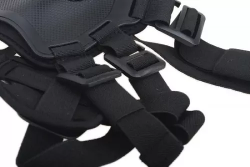 Merkloos’ DKE&YMQ SHANSHUIART Gopro Dog Harness Holder, Soft and Adjustable Gopro Dog Harness for Large, Medium and Small Dogs, Can be Used for Chest and Back Fixation, Suitable for All Models (6150911078095)