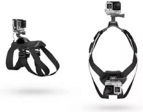 Merkloos’ DKE&YMQ SHANSHUIART Gopro Dog Harness Holder, Soft and Adjustable Gopro Dog Harness for Large, Medium and Small Dogs, Can be Used for Chest and Back Fixation, Suitable for All Models (6150911078095)