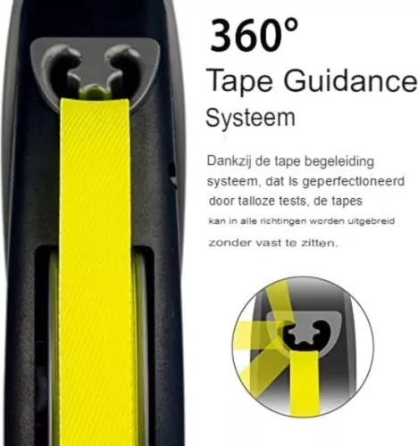 merkloos Dog Leash 8 Meters - Flexi Dog Leash - Retractable Dog Leash 8 Meters (6097430986992)