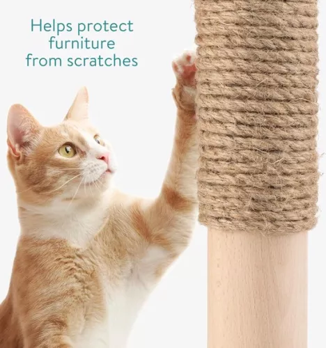 merkloos 20m Jute Twine 6mm Set of 2 Natural Sisal Rope for DIY Cat Scratching Posts (8785300721153)