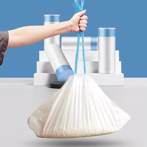 merkloos Cat litter bags with carrying handle 550 x 300 mm - 90 pieces, self-cleaning cat toilet - biodegradable and sustainable (6152122651661)