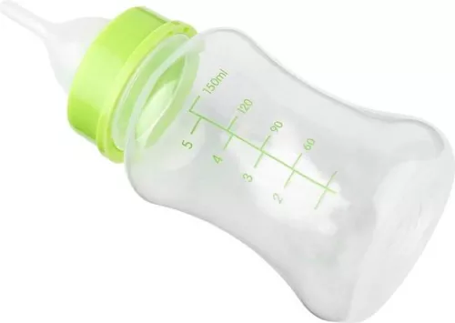 merkloos Puppy Nursing Bottle Kit - Dog Cat Kitten Milk Food - Transparent Silicone Bottle - 150ml . (8785309113720)