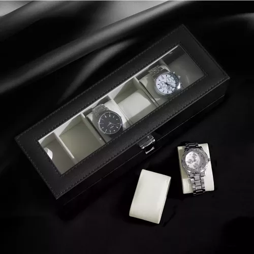 In And OutdoorMatch In And OutdoorMatch Luxury watch box Laurianne - Watch box Storage box - Jewelery box - 6 pieces - 30 x 11.2 x 8 cm (64472)