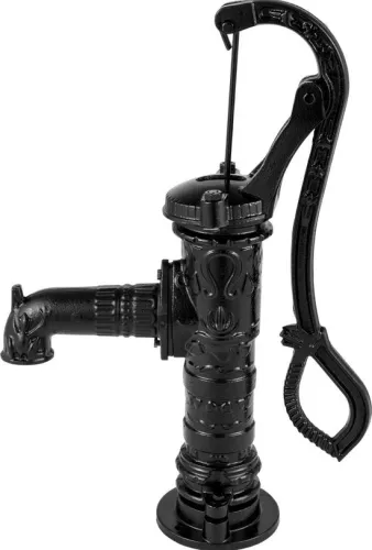 merkloos Water Pump Hand Pump 40x15x68cm Cast Iron Garden Pump Length Water Outlet 22cm Manual Water Pump Hand Pressure Pump Has A Wide Range Of Applications Including Family Ponds Courtyards Gardens (6097729843852)