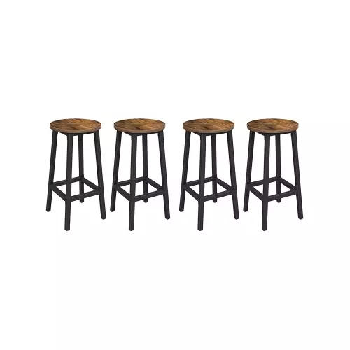 Luxury Barstool Su-Jin - Set of 4 - Barstools without backrest - Industrial